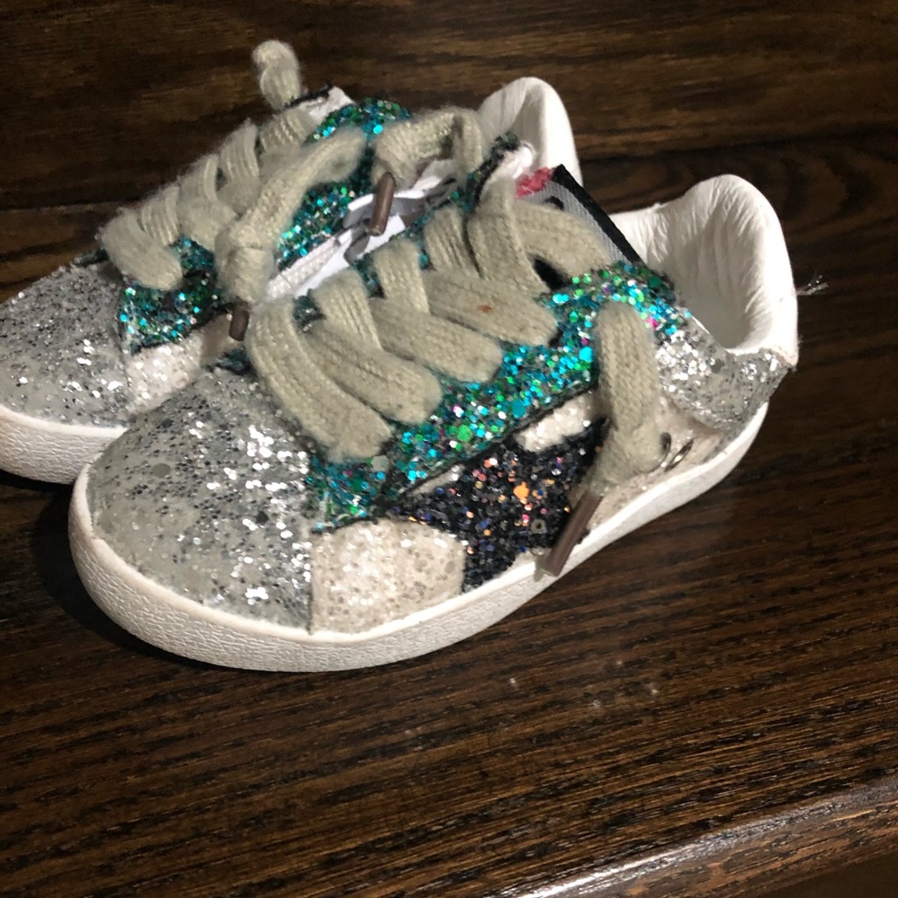 Little girls Glitter Sneakers